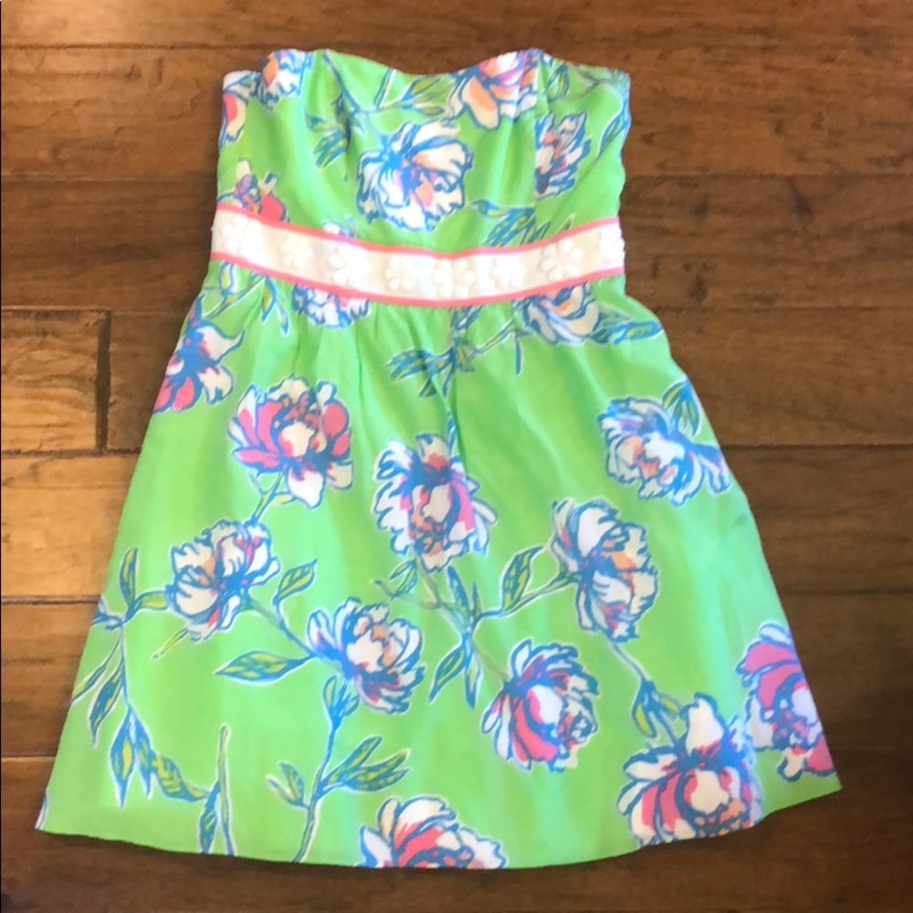 Lilly Pulitzer Strapless Dress